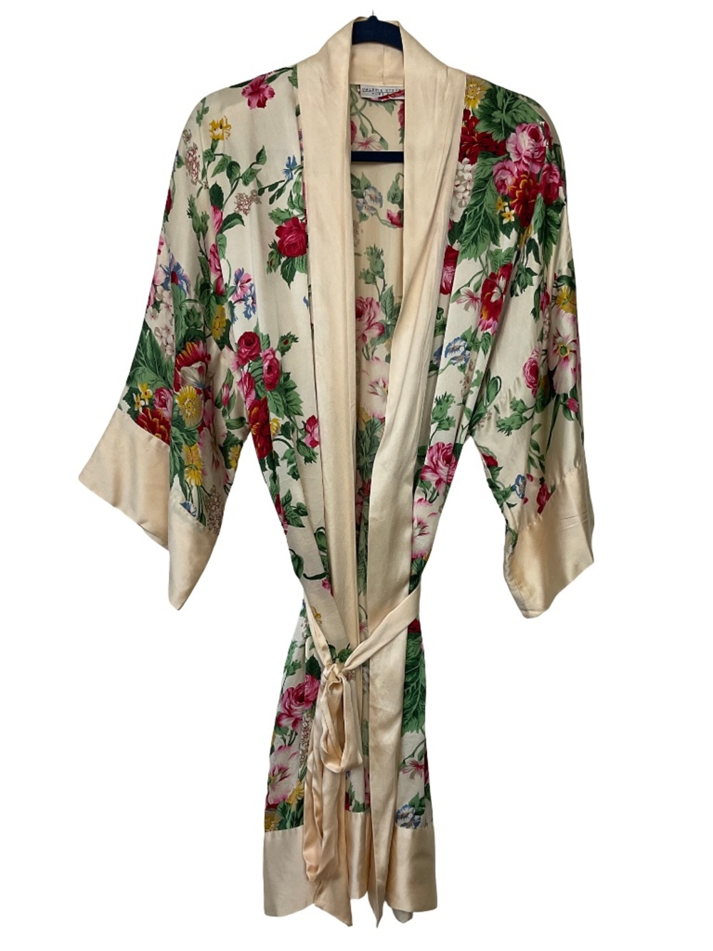 Valerie Stevens 100% Silk Kimono Robe